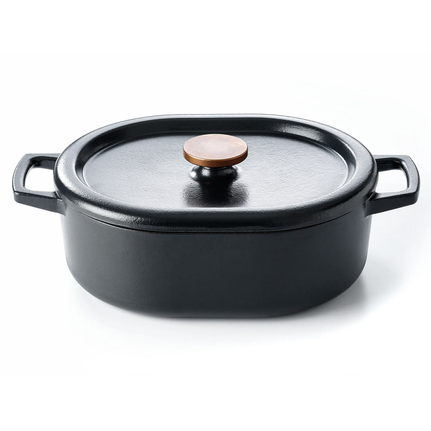 Beka Nori Braadpan Ovaal 31cm zwart